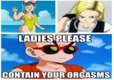 Ladies, Please, Contain Your Orgasms