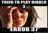 First World Problems