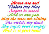 Roses are Red Poems
