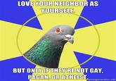 Religion Pigeon