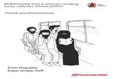 Queensland Rail Etiquette Posters