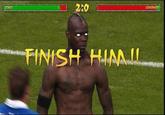 Mario Balotelli's Goal Celebration