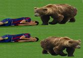 Sergio Busquets' Peekaboo