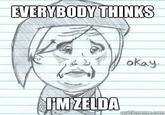Link & Zelda Confusion / What if Zelda was a girl?