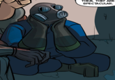 Pyro Sitting Down