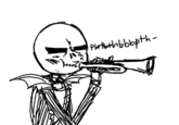 Skull Trumpet