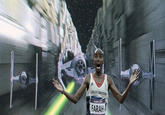 Mo Farah Running Away From Things