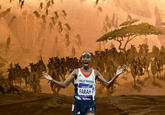 Mo Farah Running Away From Things