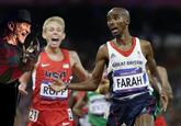 Mo Farah Running Away From Things