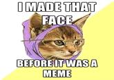 Hipster Kitty