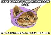 Hipster Kitty