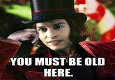 You Must Be New Here