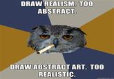 Art Student Owl