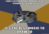 Art Student Owl