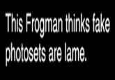 Sad Frogman / Sad Bear Guy