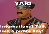 Talk Like A Pirate Day