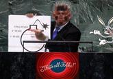 Netanyahu's Cartoon Bomb