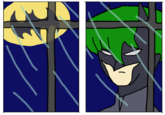 Season 0 Kaiba Staring At the Rain Through a Window