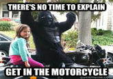 There's No Time To Explain