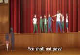 You Shall Not Pass!!!
