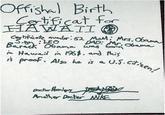Birther Movement