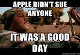 It Was A Good Day