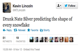 Nate Silver / Drunk Nate Silver