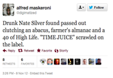 Nate Silver / Drunk Nate Silver