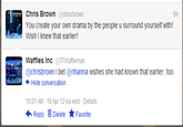 Chris Brown Shaming