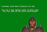 Stop Right There, Criminal Scum
