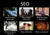 What People Think I Do / What I Really Do