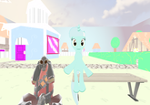 Sitting Lyra