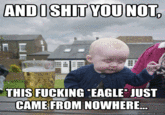 Golden Eagle Snatches Kid