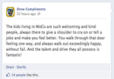 University Compliment Facebook Pages