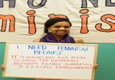 Who Needs Feminism?