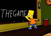 Bart Simpson's Chalkboard Parodies