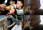 Disappointed black guy