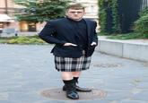 I always wear a kilt because i'm Celtic. I'm French and I was born in Brittany