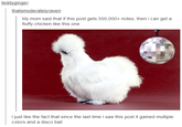 Peyton's Fluffy Chicken