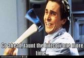Patrick Bateman With an Axe
