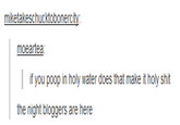 Night Blogging