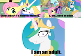 I need an adult