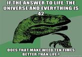 The Answer To Life, The Universe and Everything