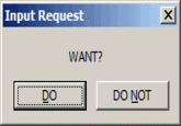 Do Want / Do Not Want