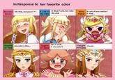 Zelda's Reaction