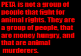 People for the Ethical Treatment of Animals (PETA)