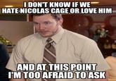 "Afraid to Ask" Andy