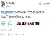 #NiggerNavy