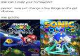Can I Copy Your Homework?
