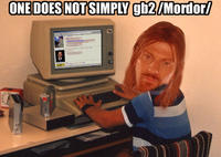 One Does Not Simply Walk into Mordor